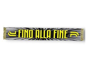 Juventus - Sciarpa Jaquard Fino alla Fine (Sc/Ju/J-2400205B), Prodotto Ufficiale