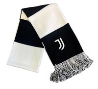 JUVENTUS Sciarpa Tubolare Ufficiale Bianco Nero con Logo JJ - Acrilico- TUB001
