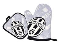 Juventus Set Presina e Guanto per la Cucina, Prodotto Ufficiale