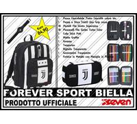 JUVENTUS SEVEN ZAINO + ASTUCCIO PIENO + OROLOGIO POLSO SUPER OFFERTA