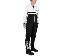 Juventus, Tuta da Casa in Felpa Garzata, Pigiama Homewear per Bambini e Ragazzi, con Logo della Juventus Lato Cuore, Bianco, 12 Anni