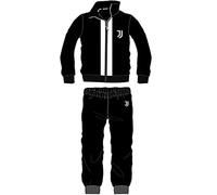 Juventus Tuta Felpa Uomo in Full Zip Con Tasche, Pigiama Garzata Casa, Originale Idea Regalo (As6, Alpha, M, Regular, 14133 Nero)