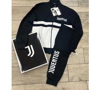 Juventus Tuta in Felpa Completa con Giacca Zip e Pantalone Prodotto Ufficiale Ta