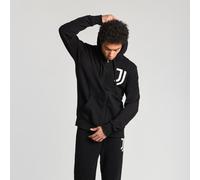 Juventus Tuta Nera Felpa con Cappuccio e Zip e Pantaloni Stagione 2020/2021 Uomo