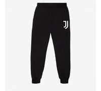 Juventus Tuta Nera Logo Bianco Completo Felpa e Pantaloni Stagione 2020/21 Uomo