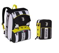 JUVENTUS zaino e astuccio kit scuola Seven elementari medie calcio bianconeri
