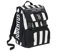 Juventus Zaino Estensibile Big Juventus Coaches, 28 Lt, Bianco/Nero, 41 cm
