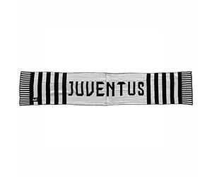 JUVIR|#JUVENTUS FC Sciarpa Jacquard Sciarpa Logata Jacquard, Uomo, nero, L