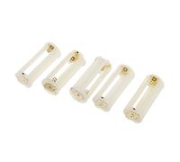 Juwaacoo Juwaacoo(R) 5 pezzi tondi 3 x 1,5 V AAA - Supporto per batteria, colore: