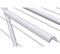 JUWEL 40143 - Stendibiancheria (4 pezzi, previene le pieghe a secco, resistente alle intemperie + resistente ai raggi UV, per asciugatrice, facile da montare)