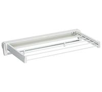 JUWEL Artdry 100-Stendibiancheria (Lunghezza m, stendibiancheria da Parete Estensibile, Larghezza 100 cm, Max. Portata: 12 kg) 40140, Bianco, 8,5 Meter