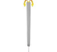 Juwel Copertura protettiva di ricambio per appendiabiti argento (Copertura per appendiabiti Juwel, copertura resistente alle intemperie con coulisse per una protezione ottimale) 30236