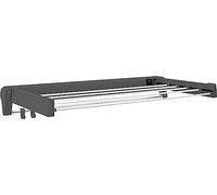 JUWEL Stendibiancheria ArtDry 70 (grigio ossidiana, estensibile, aste a scomparsa, lunghezza di 4 metri, portata fino a 12 kg) 40148, standard