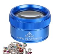 Juwelers Loupe - esterna in lega di alluminio Jewelers Loupe Light Bracket, semplice poet; gioielli in metallo placcato oro Diamond Coin Ju, ingrandimento del di per uso