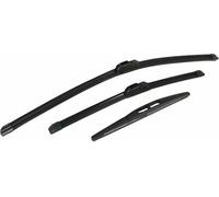 JUWENFF 26" 18" 10" Set spazzole tergicristallo Anteriori e Posteriori per Honda HR-V 2016-2021 con Gancio J/U - Confezione da 3 Nero