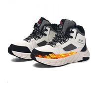 JUXDZISHW Bianca,41,Donna Stivali da Neve Invernali Scarpe Allineato Pelliccia Caloroso Caviglia Piatto Stivaletti Sportive Boots Escursionismo con 3 niveles de calefacción