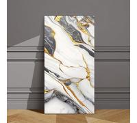 JUXDZISHW G, 10 pannelli da parete impermeabili effetto marmo, resistenti al calore, 60 x 30 cm, adesivi da parete in schiuma di PVC per cucina, soggiorno, camera da letto, pareti TV