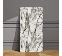 JUXDZISHW H,10 pannelli da parete impermeabili effetto marmo, resistenti al calore, 59,9 x 30 cm, adesivi da parete in schiuma di PVC per cucina, soggiorno, camera da letto, pareti TV