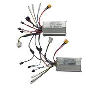 JUXERP For JP Display 36V 48V 52V 60V Interruttore acceleratore 25ah Dual Drive Controller motore brushless, for FLJ T11 T113 Scooter elettrico Controller per monopattini elettrici(60v 25a Hall AB)
