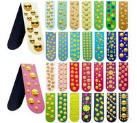 Juxtaposia 30 pezzi Segnalibro, Segnalibri Magnetici per marcatori le pagina dei libro, Segnalibri per maestra, alunni, ragazzi, ragazze e amanti dei libri.