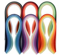 JUYA Paper Quilling Set 600 Strisce 30 colori 39 centimetri Lunghezza/striscia (Larghezza carta 7 millimetri)