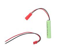 JUYAXIN 3A LR03 AM4 Virtural Battery Shell Falso Segnaposto Con Filo Maschio Per Adattatore di Alimentazione Esterna Non Supporto Di Cortocircuito