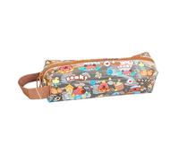 JUYAXIN Astuccio per penne estetiche a forma di animale, trasparente, semplice e grazioso, con motivo Capibara, A