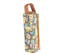 JUYAXIN Astuccio per penne estetiche a forma di animale, trasparente, semplice e grazioso, con motivo Capibara, E