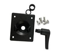 JUYAXIN Barche leggere Parte di controllo del timone Base della maniglia dello sterzo Grande Piccola Guarnizione Piazza Basi per Kayak Barche Leggere Parte per Kayak Canoe