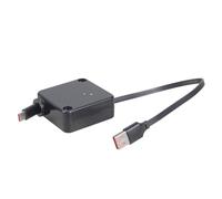 JUYAXIN Cavo USB C a trazione singola, 60 W, ricarica rapida, trasferimento dati 480 Mbps, forte per telefoni e tablet, dispositivi di gioco, non furto, cavo registrabile, stazione di ricarica sicura