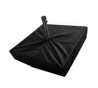 JUYAXIN Copertura resistente per ombrellone da giardino, design antivento, con cordino elastico adatto per basi quadrate all'aperto con copertura flessibile sicura per portaombrelli