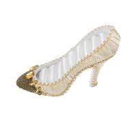 JUYAXIN Decorativo Tacco Alto Forma di Scarpa Dei Monili Display Stand Organizzatori Per Anelli Orecchini Collane E Decorazioni Per La Casa Scintillante Tacco Alto Scarpe Gioielli