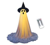 JUYAXIN Decorazione a LED con spettro incandescente con altezza regolabile per Halloween Portico Cortile Indoor Outdoor Haunting Scene Glowing Yard Decorazioni Illuminate Halloween Display