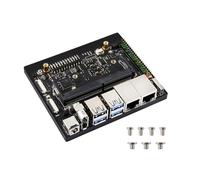 JUYAXIN Doppia piastra di base del bordo dell'anima della porta Ethernet per il modulo di Orin che caratterizza la durevolezza industriale per le varie richieste di progetto calcoli piastra di base