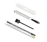 JUYAXIN Grattugia in acciaio inox per formaggio e cioccolato, per cuocere e cucinare con manico ergonomico e lama affilata, utensile da cucina