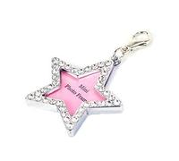 JUYAXIN Medaglietta identificativa per cani e gatti con ciondolo a forma di osso, personalizzabile per animali domestici, piccola e carina