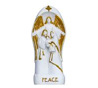 JUYAXIN Scultura in resina per presepe, statuetta di Cristo in preghiera, religione cattolica, spiritualità, cappella, decorazione per la casa, sculture, decorazione per la casa, collezione, statuetta