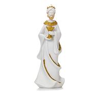 JUYAXIN Scultura in resina per presepe, statuetta di Cristo in preghiera, religione cattolica, spiritualità, cappella, decorazione per la casa, sculture, decorazione per la casa, collezione, statuetta