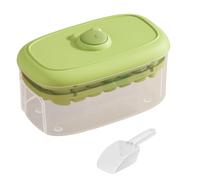 JUYAXIN Set di vassoi per cubetti di ghiaccio per 28 o 56 cocktail, caffè, congelatori, contenitori con coperchio a pressione, utensili da cucina, cocktail, set di contenitori per ghiaccio