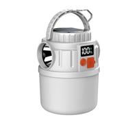 JUYAXIN Solare/Ricaricabile HA CONDOTTO LA Luce Di Campeggio Con 7 Approcci Di Illuminazione E Dispositivo Per Le Spedizioni Wilderness Ricarica Inversa Luce di Campeggio Trasportabile