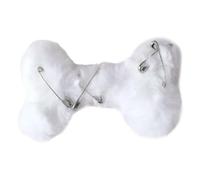 JUYAXIN Spilla a forma di osso peloso, ideale per la maggior parte dei tipi di capelli, con spilla, per donne e ragazze