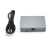 JUYAXIN Splitter ottico digitale per dispositivo SPDIF per integrazione perfetta in case Configurazioni di intrattenimento per produttore musicale Adattatore ottico