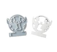 JUYAXIN Stampi per candele a forma di fatina con base per realizzare candele tealight