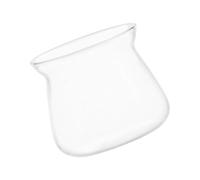 JUYAXIN Tazza di degustazione di caffè resistente alle alte temperature trasparente per versare sopra la birra multifunzionale sensoriale semplice tazza di caffè versando a mano