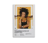 JUYERGWERKJ Lauryn Hill The Miseducation (2) Poster estetici da parete decorativi decorativi vintage su tela per soggiorno e camera da letto (40 x 60 cm) senza cornice