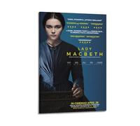 JUYERGWERKJ Poster di Lady Macbeth - Poster estetico decorativo da parete, decorazione vintage su tela, per soggiorno, camera da letto, 50 x 75 cm, con cornice