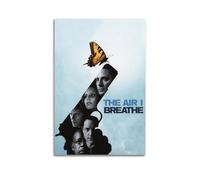 JUYERGWERKJ The Air I Breathe3, Poster estetici da parete, decorazione artistica da parete, stile vintage, per soggiorno, camera da letto, 30 x 45 cm, senza cornice