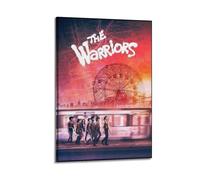 JUYERGWERKJ The Warriors - Poster estetico decorativo da parete, stile vintage, su tela, per soggiorno e camera da letto, 20 x 30 cm, con cornice
