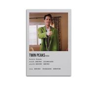 JUYERGWERKJ Twin Peaks - Poster estetico decorativo da parete, stile vintage, su tela, per soggiorno, camera da letto, 30 x 45 cm, senza cornice