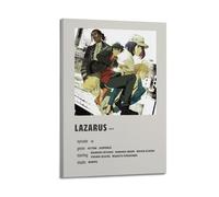 JUYRRGGRG LAZARUS - Poster su tela, stampa artistica da parete, stampa artistica moderna per soggiorno, 40 x 60 cm, con cornice